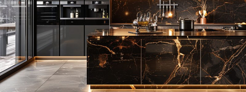 Vitrified Board Kitchen Cabinets