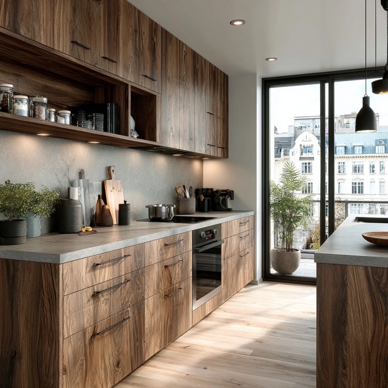 Mobili da cucina in laminato